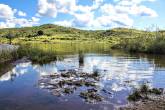 Área onde ficava o povoado de Bento Rodrigues, em Mariana (MG)