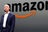 Jeff Bezos, CEO da Amazon, durante uma entrevista coletiva em 6 de setembro de 2012