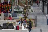 Área interna para café do Mercado Livre